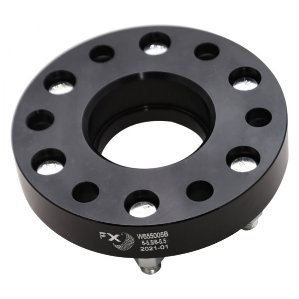 TrailFX® - Black 6061-T6 Aluminum FX Wheels Line Hub Centric Wheel Spacers