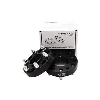 TrailFX® - Black 6061-T6 Aluminum FX Wheels Line Hub Centric Wheel Spacers
