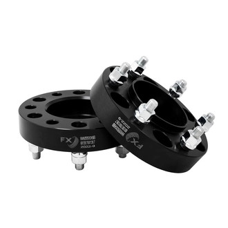TrailFX® - Black Anodized 6061-T6 Aluminum FX Wheels Line Hub Centric Wheel Spacers