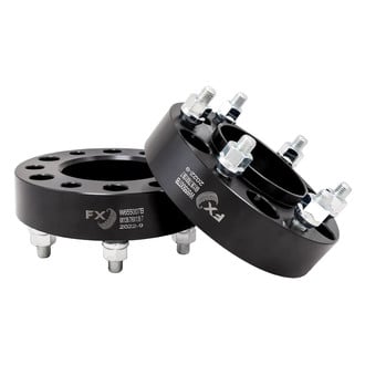 TrailFX® W655007HC - Black 6061-T6 Aluminum FX Wheels Line Hub Centric Wheel Spacers