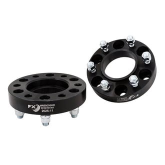TrailFX® W655008HC - Black 6061-T6 Aluminum FX Wheels Line Hub Centric Wheel Spacers
