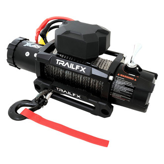 TrailFX® - 9,500 lbs XV95 series Electric Winch with Synthetic Rope