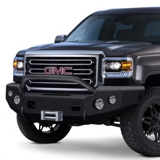 2018 GMC Sierra 1500 Custom 4x4 Off-Road Steel Bumpers – CARiD.com