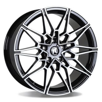TRAKLITE WHEELS® - MESH Gloss Black with Machined Face