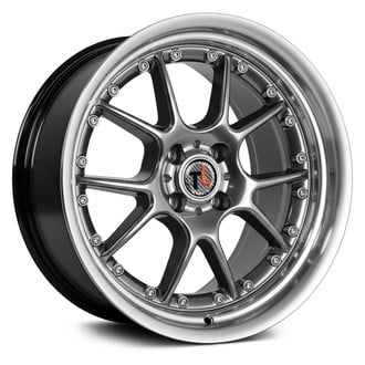 TRAKLITE WHEELS® - TORK Hyper Black with Machined Lip