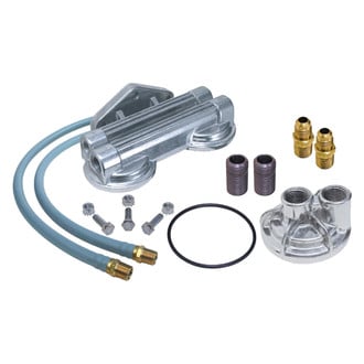 Trans-Dapt® - Dual Oil Filter Relocation Kit