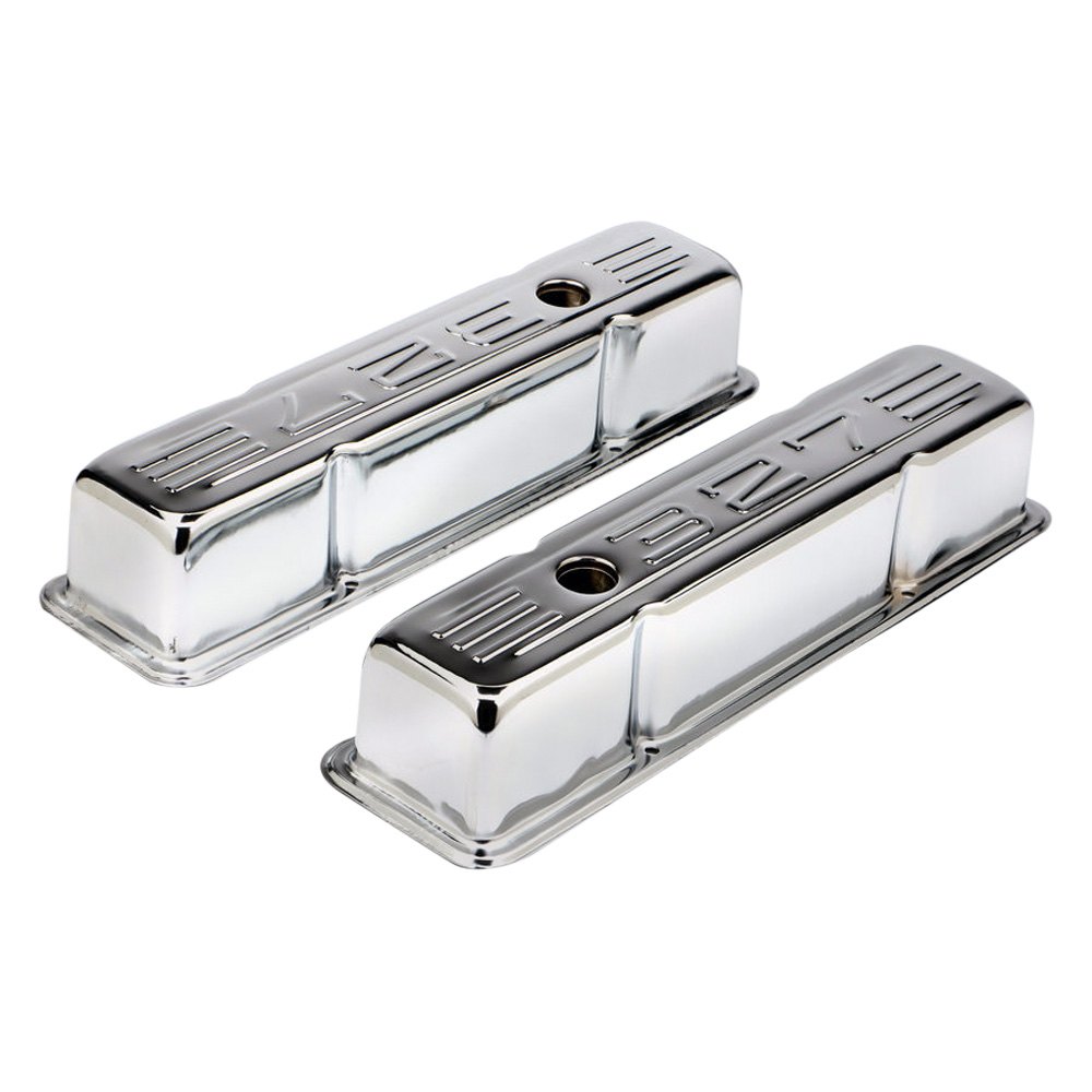 TransDapt® 9853 HiBaffle Tall Valve Cover with 327 Logo