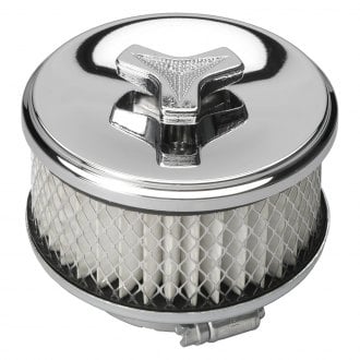 Trans-Dapt® - Deep Dish Style Chrome Air Cleaner Assembly (4" x 2")