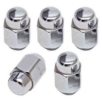 Trans-Dapt® - Chrome Cone Seat Acorn Closed End Lug Nuts