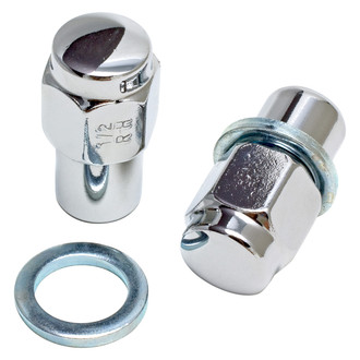 Trans-Dapt® - Chrome Shank Seat Standard Lug Nuts