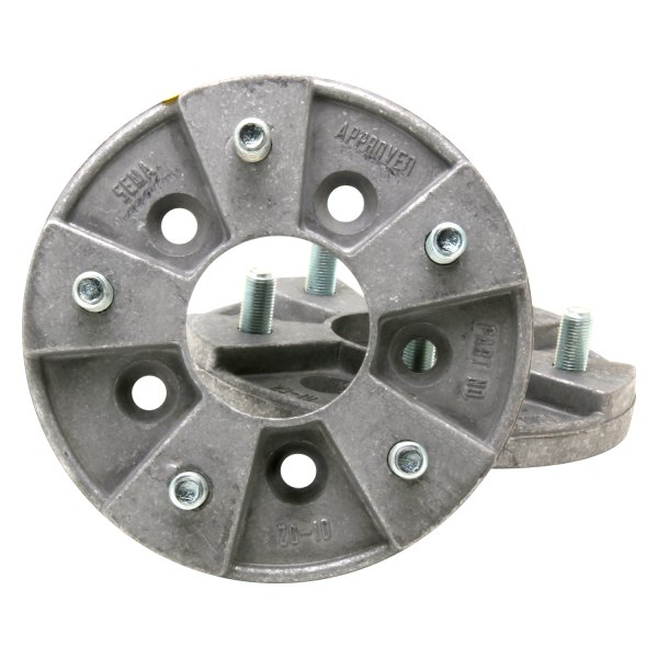 Trans-Dapt® - Silver Cast Aluminum Wheel Adapters