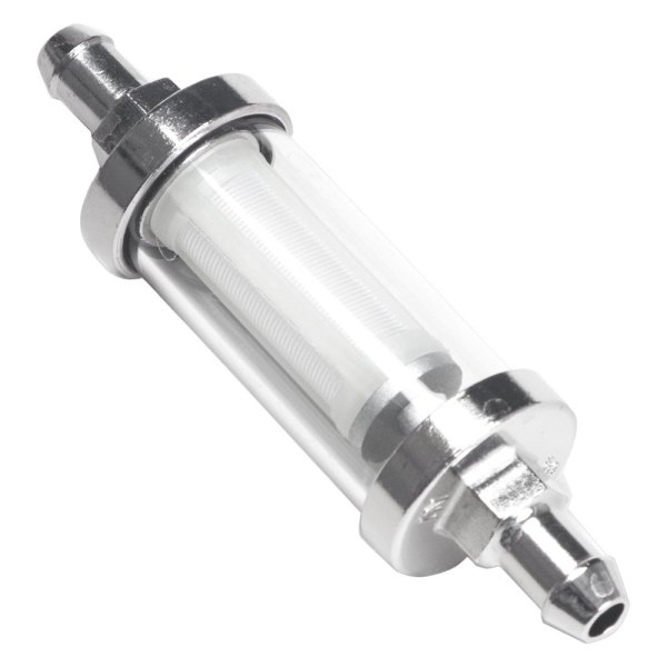 Trans-Dapt® - Chrome/Glass Fuel Filter