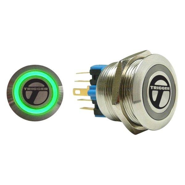  Trigger Horns® - Billet Green Button