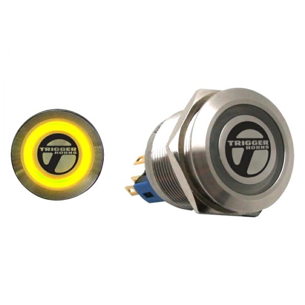  Trigger Horns® - Billet Yellow Button