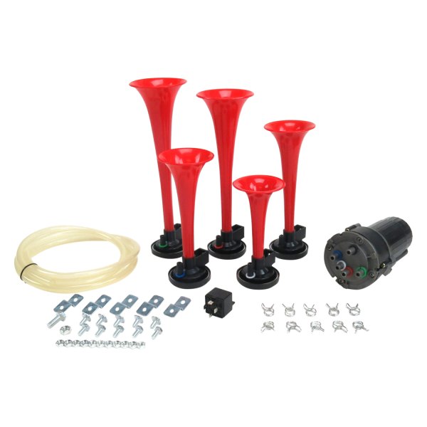 Trigger Horns® - Southern Belle 5 Trumpet Southern Dixie Horn Kit with Compressor