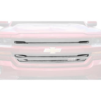 Trim Illusion® - 3-Pc Chrome Main Grille