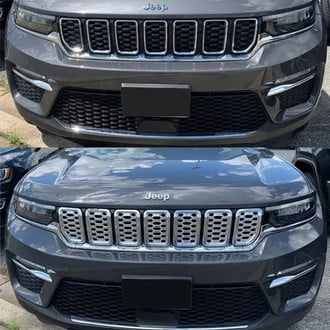 Trim Illusion® - Chromed ABS Custom Style Grilles