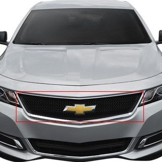 Trim Illusion® - 1-Pc Gloss Black Mesh Main Grille