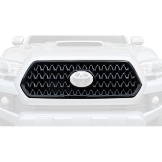 Trim Illusion® - 1-Pc Gloss Black Main Grille