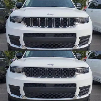 Trim Illusion® - 8-Pc Gloss Black Main Grille