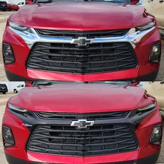 Trim Illusion® - 2-Pc Gloss Black Main Grille