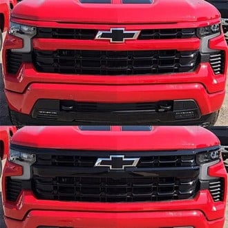 Trim Illusion® - 4-Pc Gloss Black Main Grille