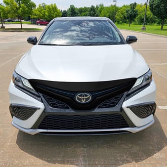 Trim Illusion® - 1-Pc Gloss Black Main Grille Overlay