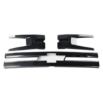 Trim Illusion® - 3-Pc Gloss Black Main Grille