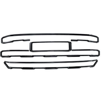 Trim Illusion® - 4-Pc Gloss Black Main Grille