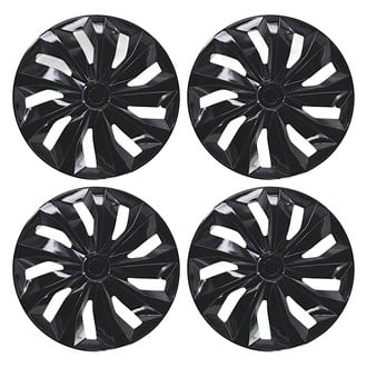 Trim Illusion® - 15" Gloss Black Wheel Cover Set