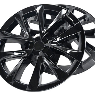 Trim Illusion® - 18" Gloss Black Wheel Cover Set