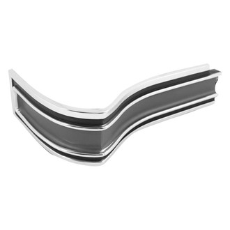 Trim Parts® - Black with Gray Driver Side Body Side Molding