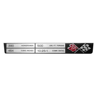 Trim Parts® - Engine Data Plate