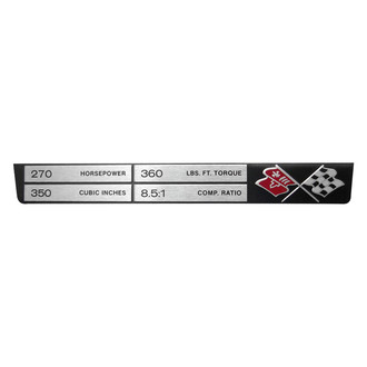 Trim Parts® - Engine Data Plate