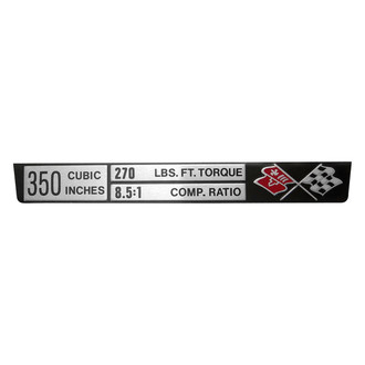 Trim Parts® - Engine Data Plate