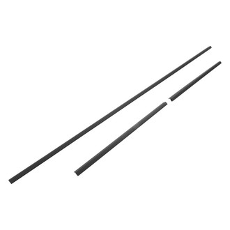 Trim Parts® - Side and Upper Interior Back Glass Trim Set
