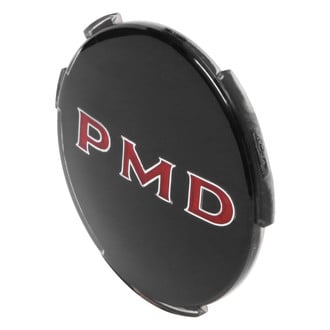 Trim Parts® - Black Wheel Cover Emblem With PMD Logo