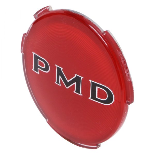 Trim Parts® - Red Wheel Cover Emblem With PMD Logo