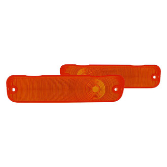 Trim Parts® - Driver and Passenger Side Replacement Turn Signal/Parking Light Lenses