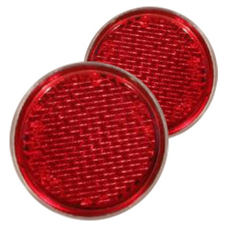 Trim Parts® - Driver and Passenger Side Replacement Tail Light Reflectors