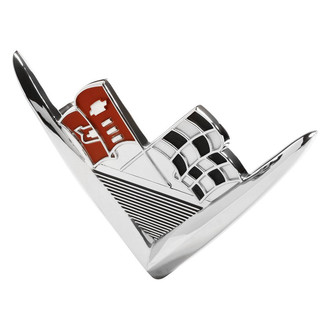 Trim Parts® - "V-Flags" Trunk Lid Emblem Insert