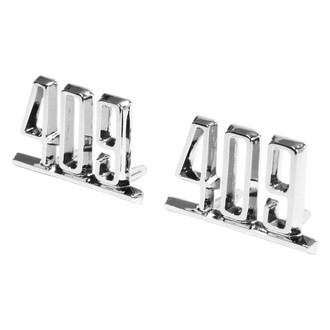Trim Parts® - "409" Front Fender Emblems