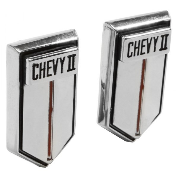Trim Parts® - "CHEVY II" Door Panel Emblems