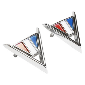 Trim Parts® - "V" Front Fender Emblems