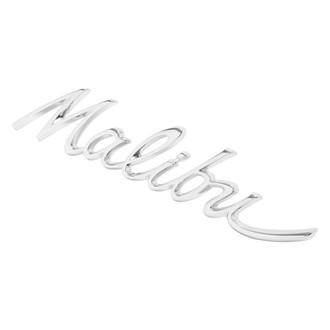 Trim Parts® - "Malibu" Rear Quarter Emblems