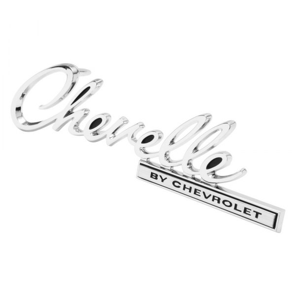 Trim Parts® - "Chevelle by Chevrolet" Rear Deck Lid Emblem