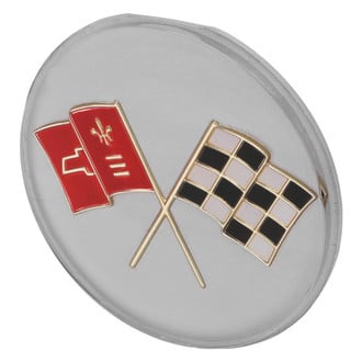 Trim Parts® - "X-Flag" Gas Lid Emblem