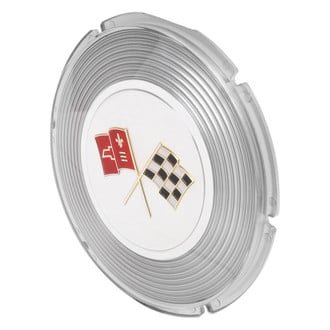 Trim Parts® - "X-Flag" Gas Lid Emblem