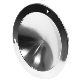 Trim Parts® - Silver Front or Rear Emblem Back Plate