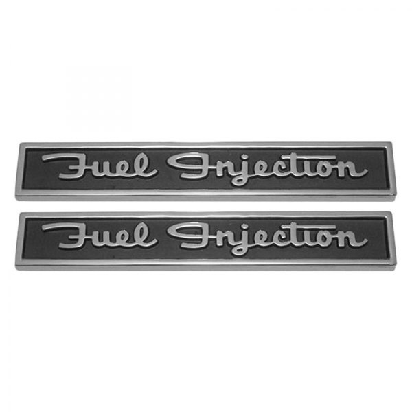 Trim Parts® - "Fuel Injection" Front Fender Emblems